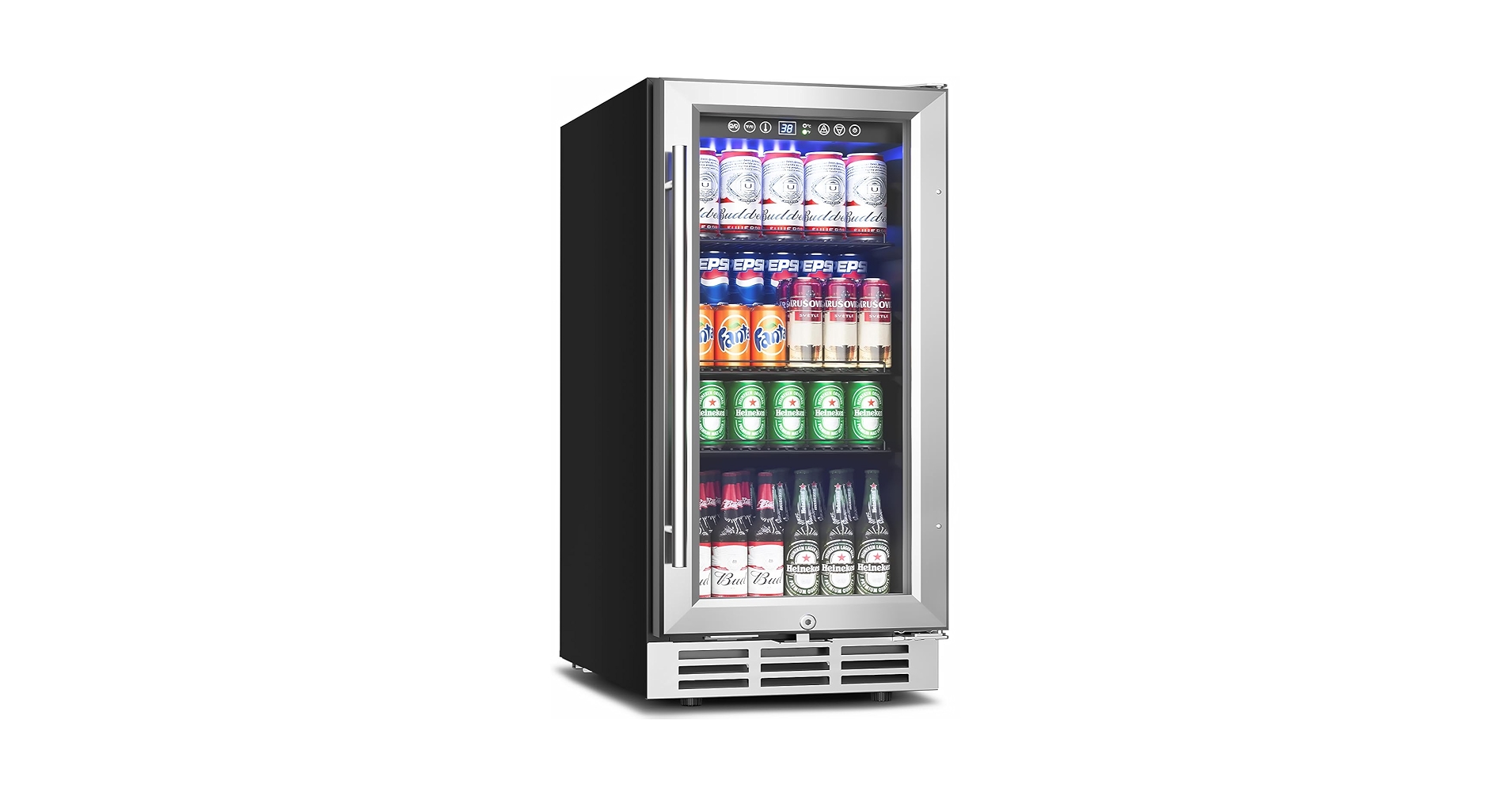 RU-♡ Amazon.com: Feelfunn Beverage Refrigerator and Cooler - 126